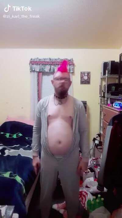 video footage of the type of redditor who leaves a positive comment in a tiktokcringeanarchy thread