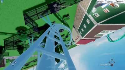 AlpenFury at Canada's Wonderland recreation/inspired coaster (built without any game passes)