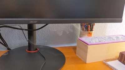 Another smoking Acer XV340CK! Didn't see the other video until it was too late on Cyber Monday.