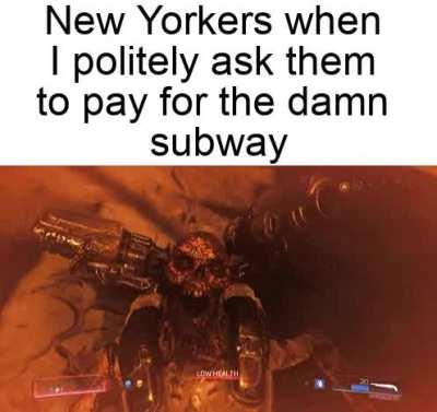 New Yorkers 🤮🤮