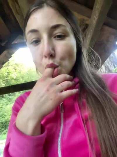 tasting my own juice