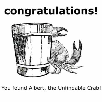 Albert is already inside your eye