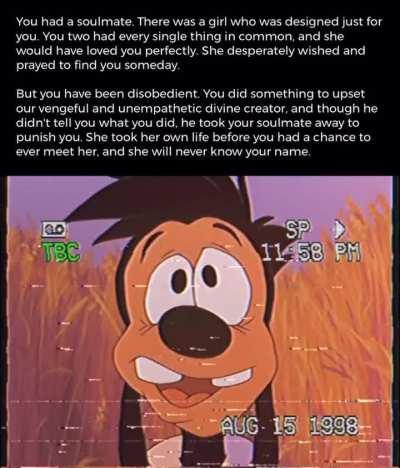 She will never know your name