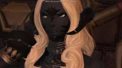 When you answer Sadu’s call out loud. (Slight Volume warning)