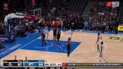 [Highlight] Dort skies for the putback poster over Green for 32 points plus the dagger