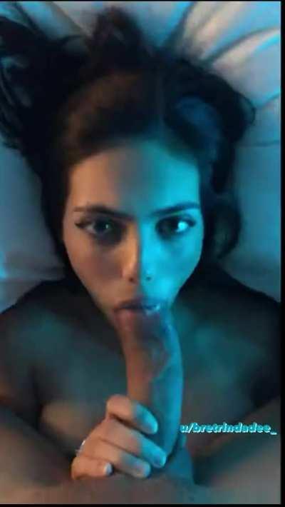 Are you gonna shove it in my tight little pussy when it gets sloppy?