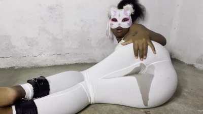 My white pants got soaked