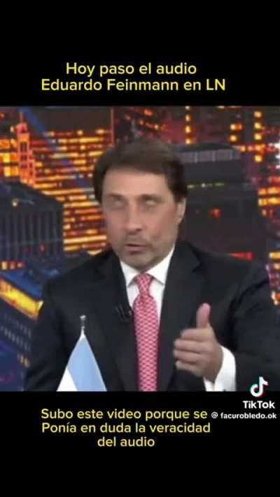 Feinman confirmo que el audio es verídico y corresponde a una Kirchnerista de Espinosa