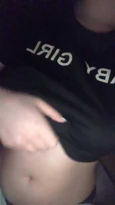 showing off anime fuckdoll boobs