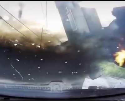 A very, very close call!