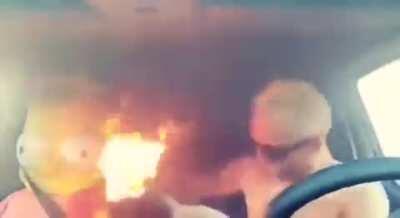 Florida man getting ready to head to the beach 🌴