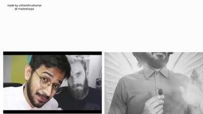 I made a meme template. Make some dank memes and enjoy. Make other people laugh by using your 21st century humor. Basically Average fan vs average enjoyer but converted to Saiman the bhendi. (Plz for god sake Do not make this die in new plzz)