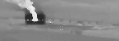 Footage shows the attack of Ukrainian UAVs on the Transneft Druzhba oil pipeline pumping station LVDS 