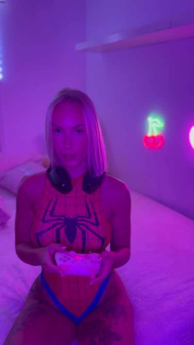 I’ll support you from under the desk while you play Spider-man2