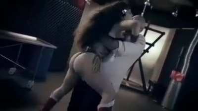 Lily Lou is humiliated in a crushing bearhug