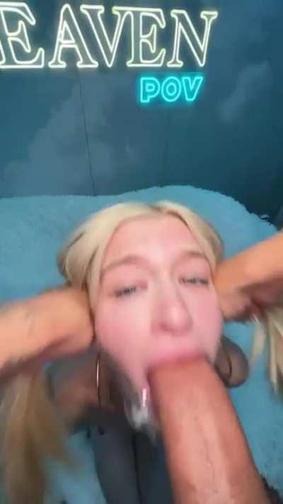 Use my pigtails as handle bars