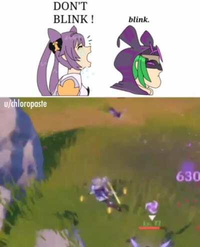 Virgin Keqing vs Chad Fatui Mage