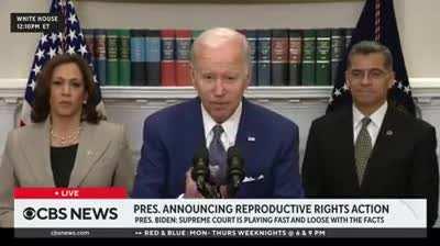 Joe Biden accidentally reads the part on the teleprompter that says 