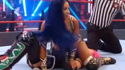 Sasha sexy pin on Asuka