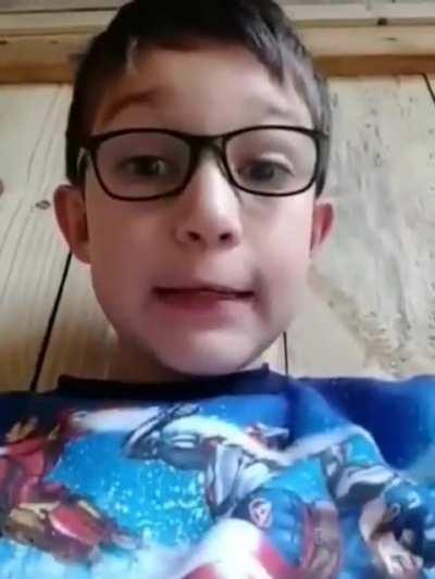 Mucalol no seu primeiro video