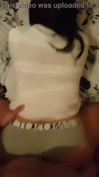 Latina VS Panty Doggystyle Quickie