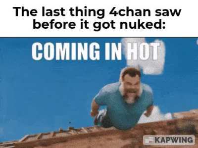 The final post was chicken jockey