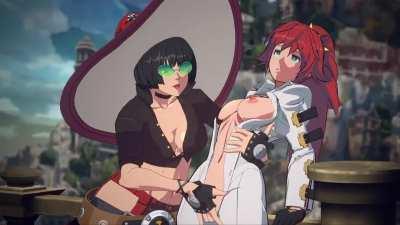 Jack-O' Valentine & I-No (Wallimog) [Guilty Gear]