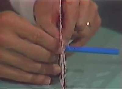 In 1951, Adelbert Ames created the mind-boggling ‘Ames Window’. It’s so effective that even when you know how it works you can’t break the illusion