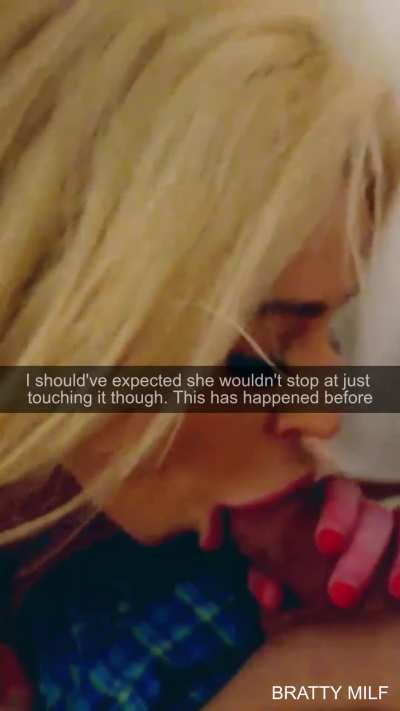 I always give my son head, but I wanted to take it further this time