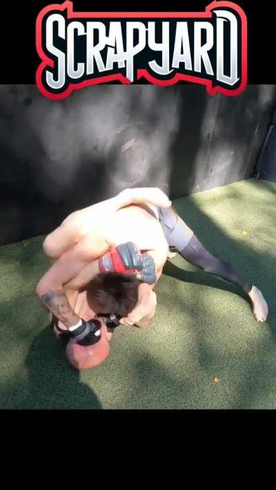 Old dude was dangerously overconfident.. 