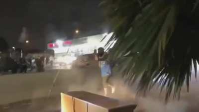 Rioters tell swat to 