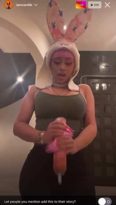 Cardi B being a Tease 