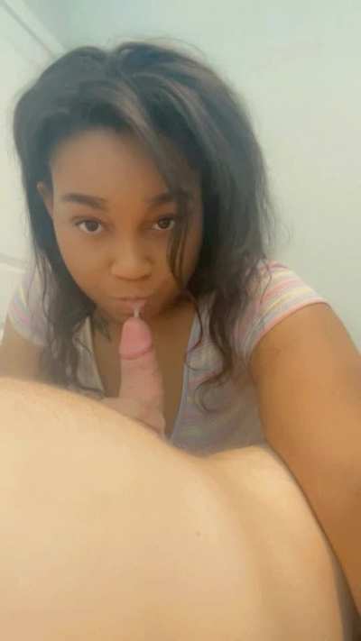 I love choking on his cock….imagine yours