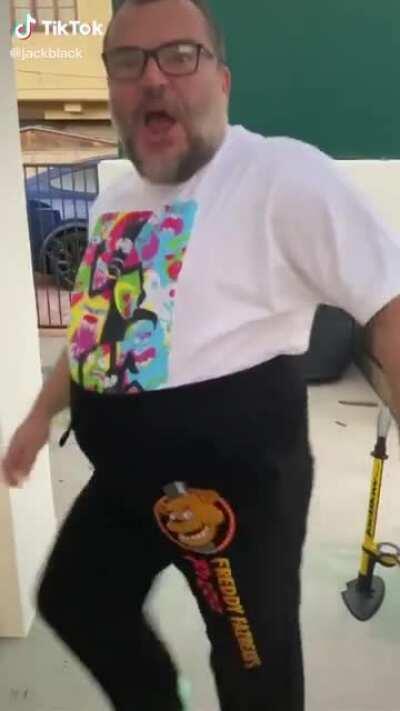 Jack black in his ultimate form