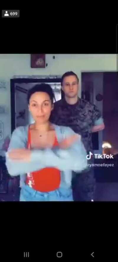 Oorah. He’s a marine. 😭😭😭