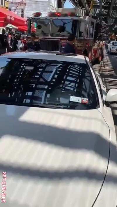 Black woman gets tackled in NYC