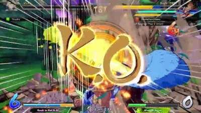 Sir Broly doing what he does best