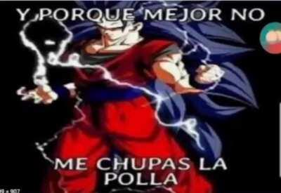 goku grosero 😯😯