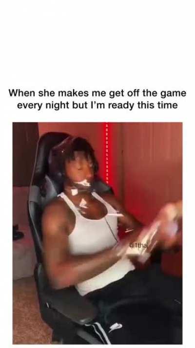 To get him off the game