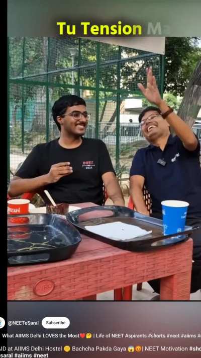 Saransh sir chased Nangu boy at AIIMS Delhi 