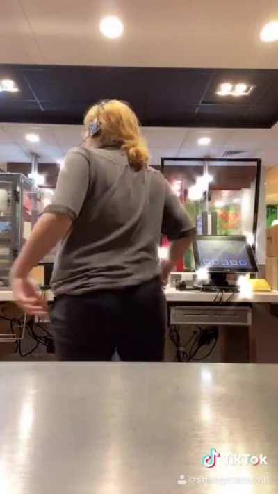 hope y’all had a good day @ mcfuckery today here’s me getting KO’d by a happy meal box :)