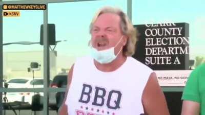 Biden wins and Trump supporters are mad