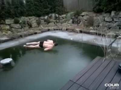 Jump from extreme heights