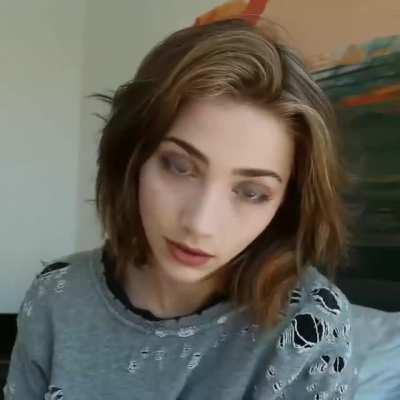 Emily Rudd is silly and cute