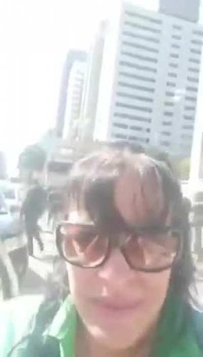 'Meu deus, os antifascistas! Vamo embora!'