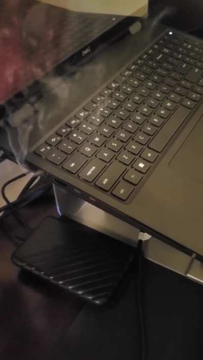 Precision 7670 smoking 