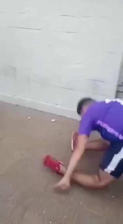 Argentine fan during the festivities.