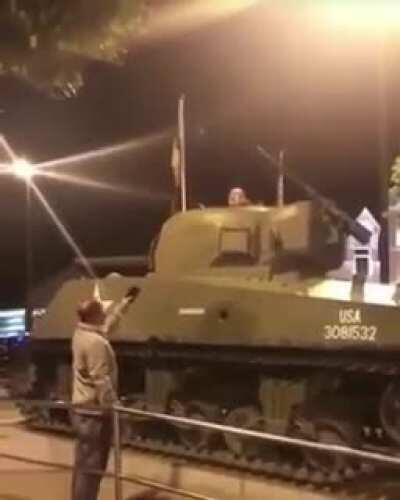 Arthur, get out of the tank (xpost, not oc)