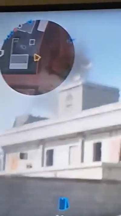 My cruise missiles gets hit with what I presume to be a friendly VTOL