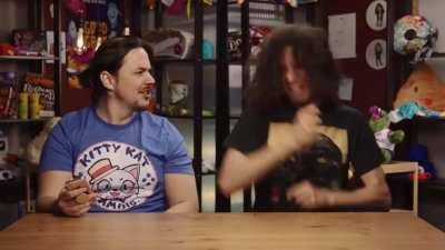 Arin's the space boy, he's the one who gonna get you